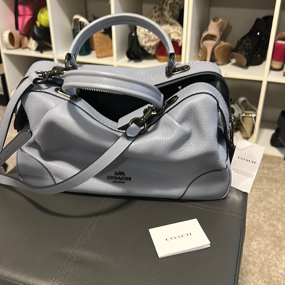 Coach leather bag